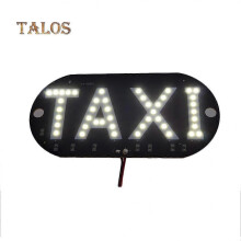 LED-Schildleuchte für die Windschutzscheibe, kompatibel mit Taxis, 12V, hohe Helligkeit, wasserdichte Lampe