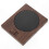 Electric Mug Warmer Walnut Tone Desk Accessory compatible with Coffee Lovers Home Office Use 1