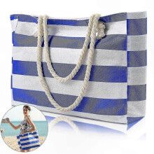 Waterdichte strandtas, geschikt voor dames, duurzame douchetas met ritssluiting, stijlvol reisaccessoire