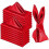 Luxurious Square Napkins compatible with Elegant Dining - Soft Silk Cloth Tableware Accessories 1