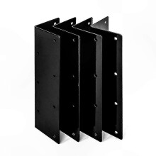 Paquete de 4 soportes de esquina para jardineras, duraderos y con tornillos, compatibles con jardineras de madera de 20 a 24 pulgadas.