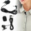 High-Sensitivity Noise-Reducing Lapel Microphone compatible with Clear Audio Capture During Interviews and Presentations 1