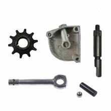 Tapa del embrague de transmisión de piñón compatible con motocicletas con motor de 49 cc a 80 cc.
