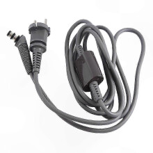 Vervangend netsnoer voor krultang, compatibel met haarstylermodellen HS01 en HS05, inclusief EU-stekkeradapter.