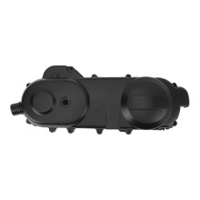 Carterdeksel, kort model, linker motorblok, beschermkap compatibel met GY6 QMB139 49cc 50cc 80cc bromfiets en scootermotoren.