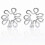 Couvre-téton non percé, clip de protection ajustable, accessoire de bijou de corps 1
