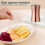 Rose Gold Stainless Steel Toothpick Container with Large Capacity and Protective Features 4