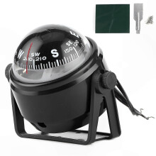 Brújula digital de navegación marítima compatible con embarcaciones, yates, barcos y veleros. Pantalla LED de 12 V.