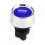 Blue LED Push Button Ignition Switch compatible with 12V-24V Automotive Engine Start Systems 1