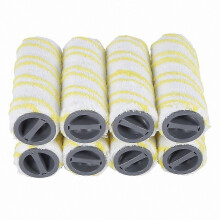 Lot de 8 brosses de rechange compatibles avec les nettoyeurs de sols électriques, compatibles avec les modèles FC5, FC7, FC3 et FC3D.