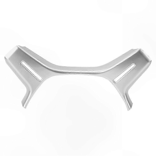 Silver ABS Steering Wheel Trim Cover compatible with C Class W204 2011-2013