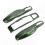 Green Key Fob Cover Shell Protector compatible with Car Modification Replacement 1