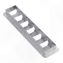 Marine Boat Air Ventilation Accessory with 6 Slots, 316 Stainless Steel Louver Grille compatible with Ventilation Use Only