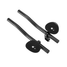 Support de repose-bras en alliage d'aluminium pour guidon de vélo de contre-la-montre, compatible avec les guidons de vélo de route TT.