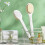 Soft Bristle Bath Brush with Non-Slip Handle compatible with Back Scrubbing 5