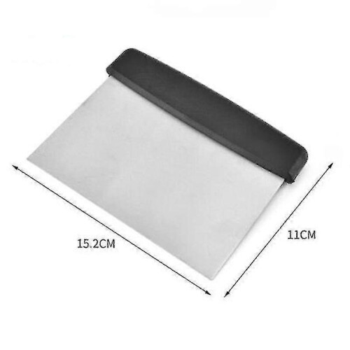 Dough Scraper / Cutter Approx. 15.5 X 13 Cm Stainless Steel