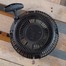 Starter-Lenker, kompatibel mit Robin Ex40 Motorrad, 40 mm Durchmesser, schwarze Aluminiumlegierung