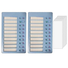 2Pcs Chore Chart compatible with Kids Dry Erase To Do List Board with Marker compatible with Home Classroom Organization