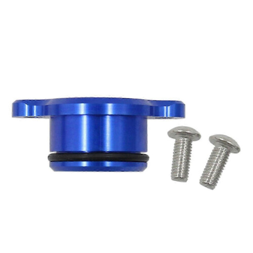 Blue Oil Pump Delete Block Off Plug Compatible with PW50 PW80 Motorcycle Engine