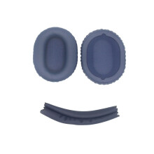 Ersatz-Ohrpolster + Kopfbügel-Set kompatibel mit Sony WH-CH710N/CH720N (3-teiliges Set) Blue