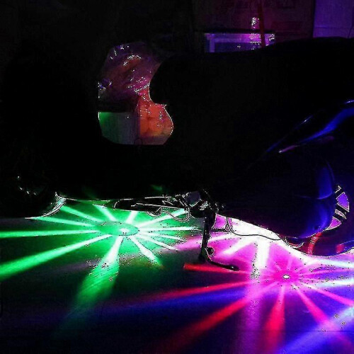 Feu arrière de frein à LED anti-buée avec technologie laser - Blanc 2