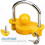 Universal High-Security Trailer Lock with 2 Keys compatible with Caravan, Boat, and Cargo Security Solution 3