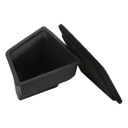 Rear Trunk Organizer with Lid Side Storage Bins Compatible with Tesla Model 3 2017 2022