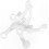 White Curtain Glider Hooks - 50 Pack compatible with Smooth Operation 4