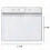 Sealable Waterproof Plastic Horizontal Badge Holders 2