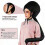 Gorro secador de pelo con capucha compatible con secado rápido y fácil en casa. 4