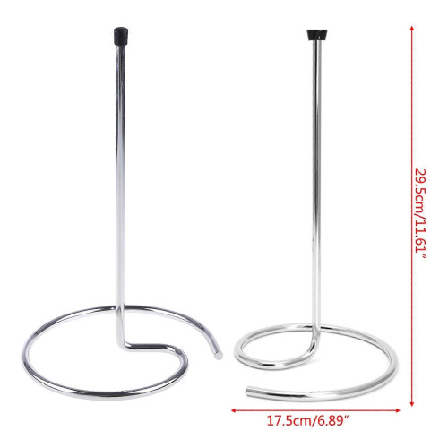 Stainless Steel Wine Decanter Holder Drying Stand Plus Drying Rack Display 2