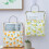 Hanging Storage Bag Cartoon Fruit Pattern Canvas Organizer Box Container 2