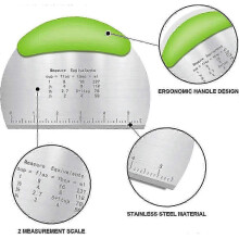 Dough Scraper, Pastry Horn, Plastic Dough Cutter, Plastic And Stainless Steel Dough Scraper for Kitchen, Pastry, Pancakes