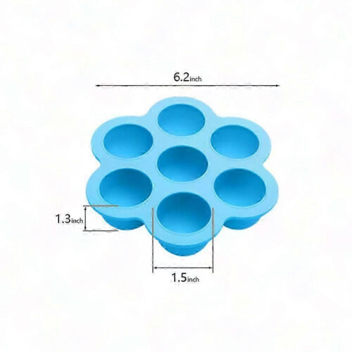 7 Loch Eisformen aus Silikon, ideal für Kinder 1