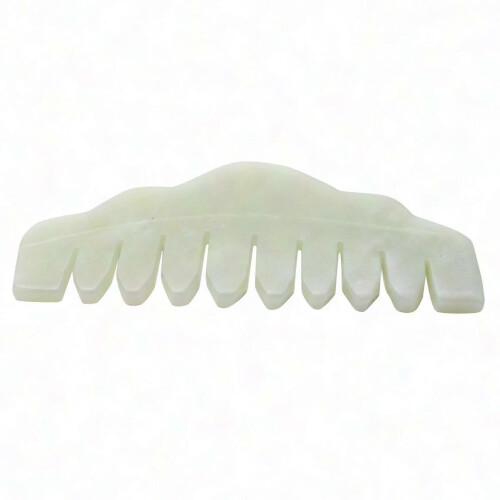 Jade Comb Massage Tool compatible with Head Relaxation Use 1
