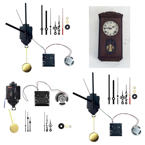 Accurate Timekeeping Pendulum Clock Motor Pendulum Clock Movement With Multiple Hands,compatible with Customs Wall Clock Accessories 1