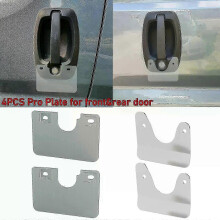2/4 stuks Autodeurhendel Pro Plaat Anti-Inbraak compatibel met Citroen Relay Fiat Ducato Peugeot Boxer vanaf 2006