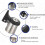 2Pcs Stainless Steel Whistle Tip compatible with Stove Tea Kettle 3