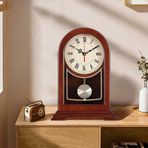 2 Pack Jump Second Pendulum Clock Mechanism Replacement Set Quartzs Clock Movement with Clock Hands compatible with DIY Clock Repair 1