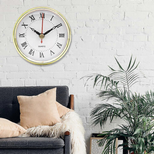 Classic Clock Movement 80mm Quartz Clock Insert compatible with DIY Crafts Accessories 1