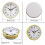 Classic Clock Movement 80mm Quartz Clock Insert compatible with DIY Crafts Accessories 3
