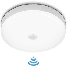 12-W-LED-Deckenleuchte mit Bewegungsmelder und automatischer Ein-/Ausschaltfunktion, kompatibel mit Küche, Bad und Wohnzimmer.