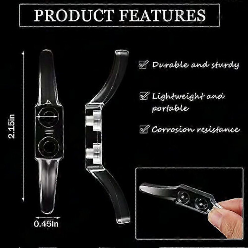 Zinc Alloy Cleat Hooks compatible with Blinds and Curtains Set 1