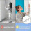 Zinc Alloy Cleat Hooks compatible with Blinds and Curtains Set 3