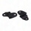 Support de pot d'échappement (2 pièces) compatible avec les motos 3