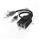 2-Port RJ45 Ethernet Splitter Adapter, Gigabit Network Sharing Solution compatible with Multi-Device Connectivity 3