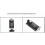 4 Digit Combination Bolt Lock compatible with Indoor Outdoor 5