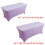 Height Stretch Rectangular Tablecloth Cocktail Table Cover Spandex Table Cloth Bars Hotel Party Wedding Elastics Table Cloth 3