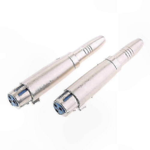 6,5 mm Klinkenbuchse auf XLR Adapter mit Stecker und Buchse 1