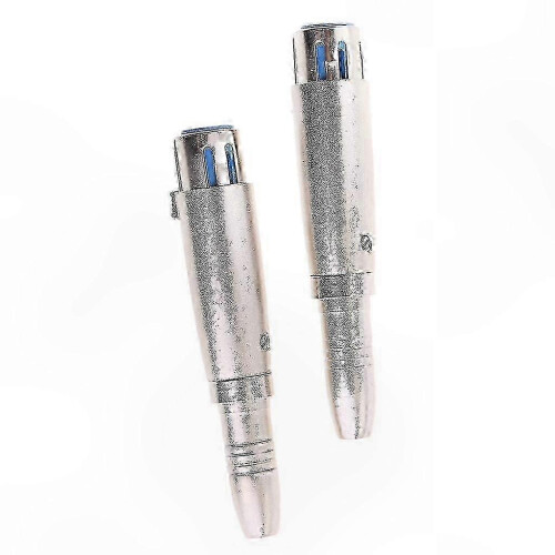 6,5 mm Klinkenbuchse auf XLR Adapter mit Stecker und Buchse 2